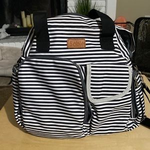 Sable diaper bag backpack